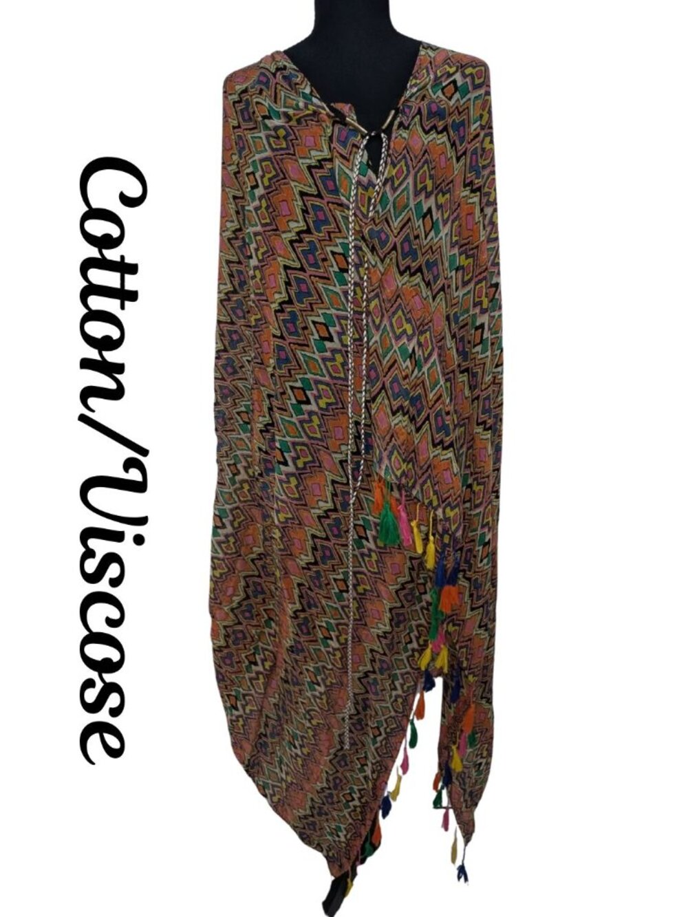 Pool to Party by Subtle Luxury Cover‑Up Kaftan Dress – One Size